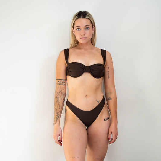 MOLLY TOP Mocha